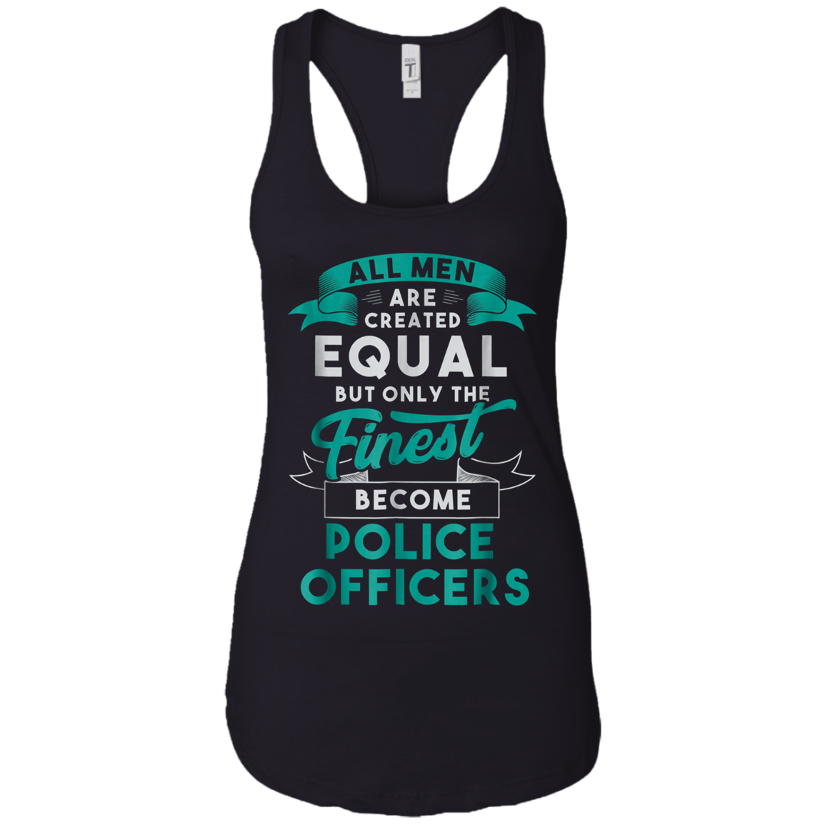 All Men Created Equal Funny Police Officer Shirt