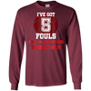 Image of 5 Fouls Not Afraid To Use Them Shirt: Funny Basketball Shirt