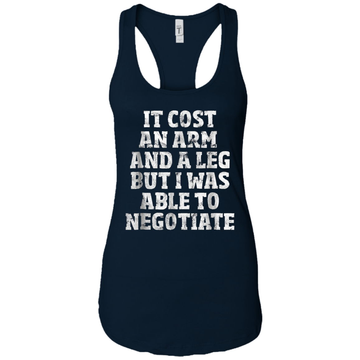 Amputee T-Shirt: Able To Negotiate Funny Leg Amputee Shirt