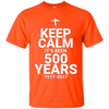 Image of Réforme de 500 ANNÉES garde la chemise calme la longue manche Tshirt