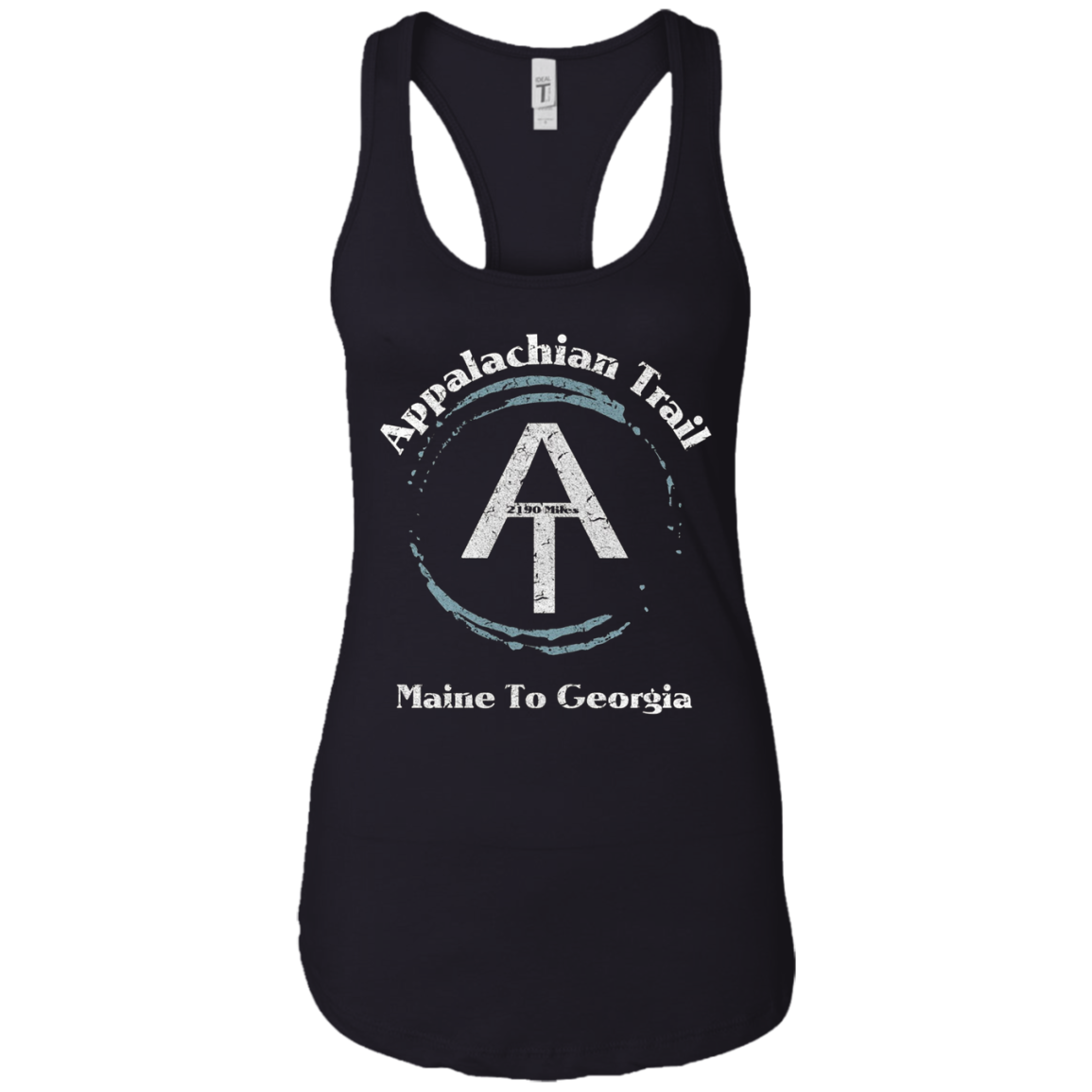 T-shirt en détresse des Appalaches Trail Hiker 2190 Miles