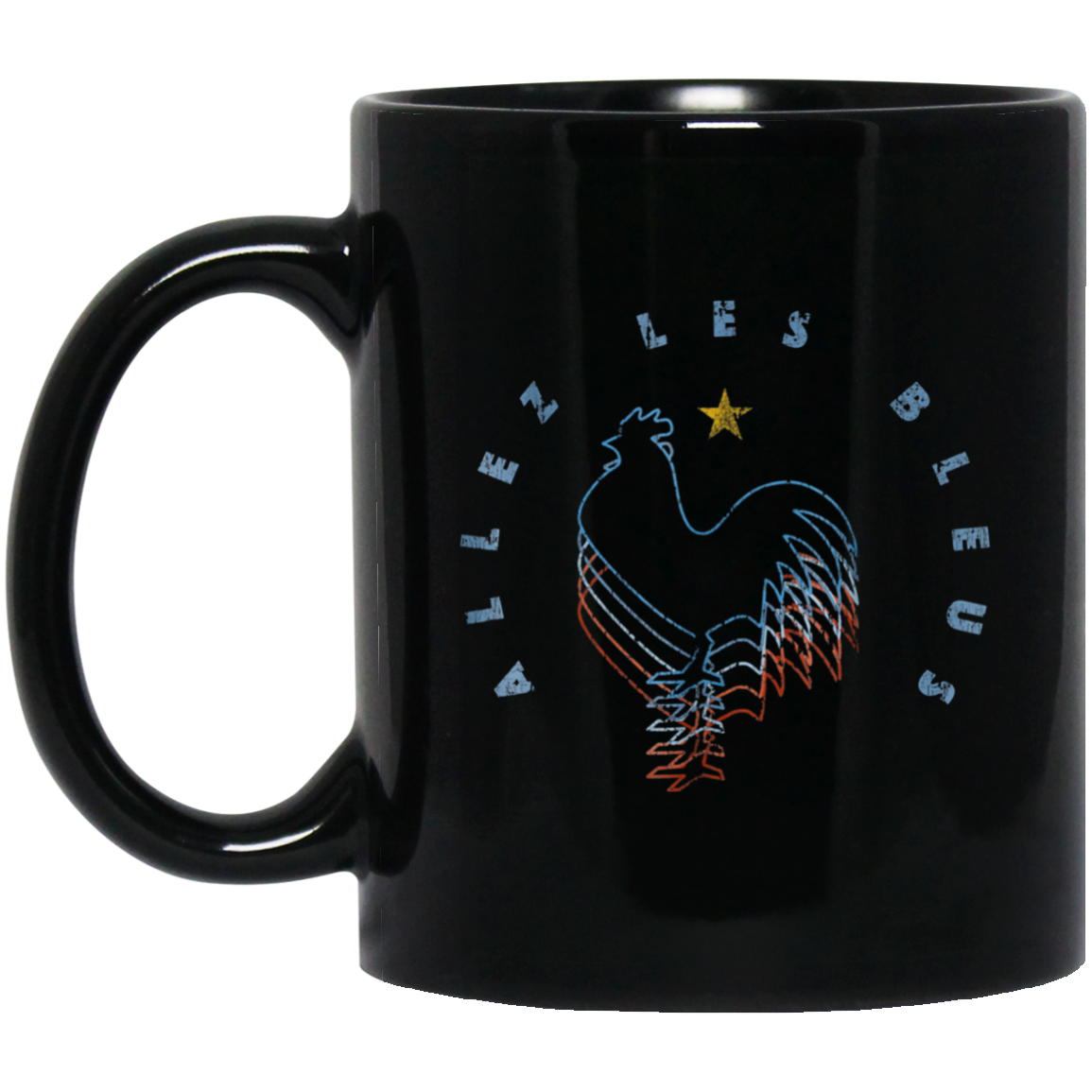 ALLEZ LES BLEUS Retro France Soccer Jersey 2018 French Flag