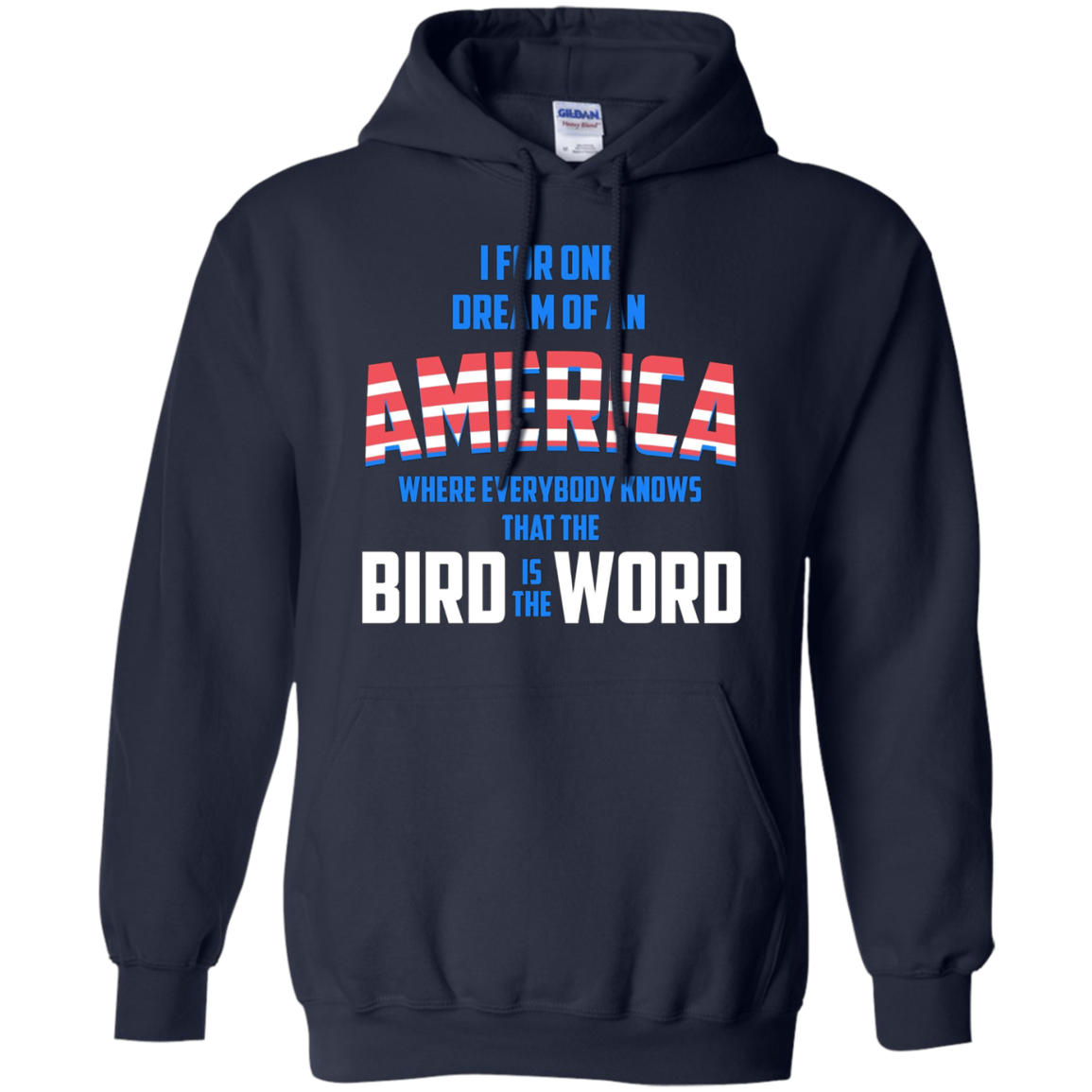 America where everybody knows the Bird is the Word T-shirt