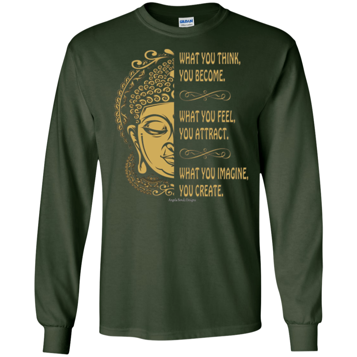 ATTRACT CREATE Inspirational Motivational Quote T-Shirt