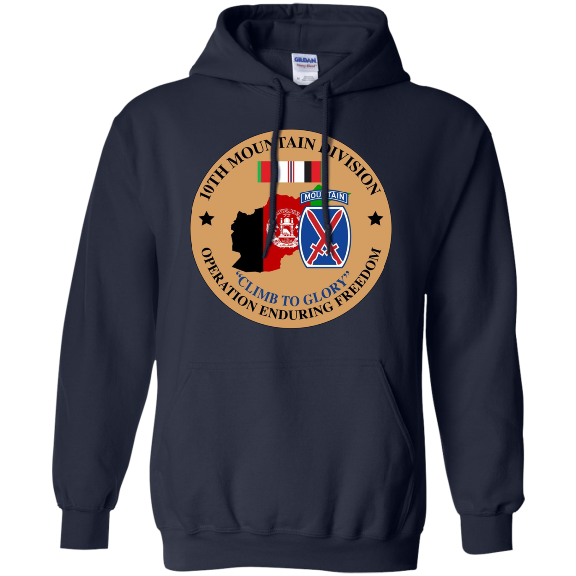 10th Mountain Division Afghan War Veteran Shirt