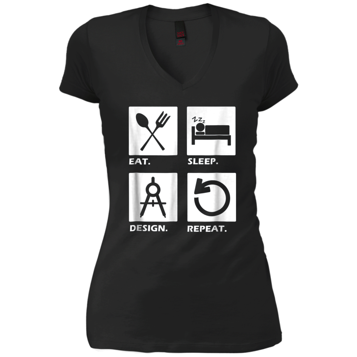 Architect funny T Shirt Man Women Eat Sleep Design Tee