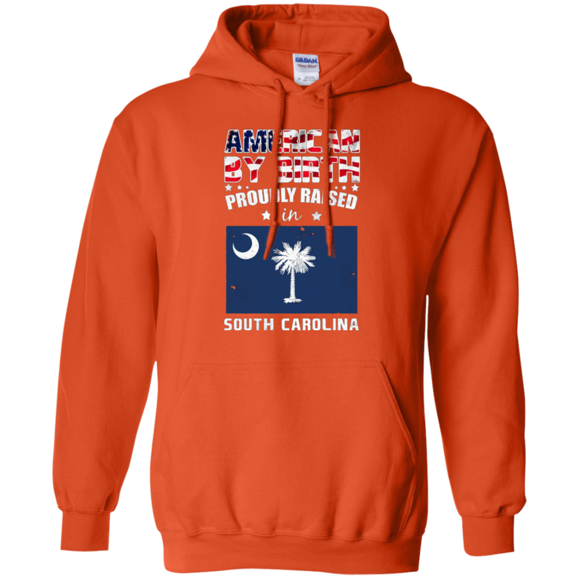 American By Birth Proudly Raised In South Carolina Shirt