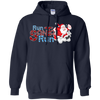 Image of Santa Running Shirt-Funny Merry Christmas & Holiday T shirt