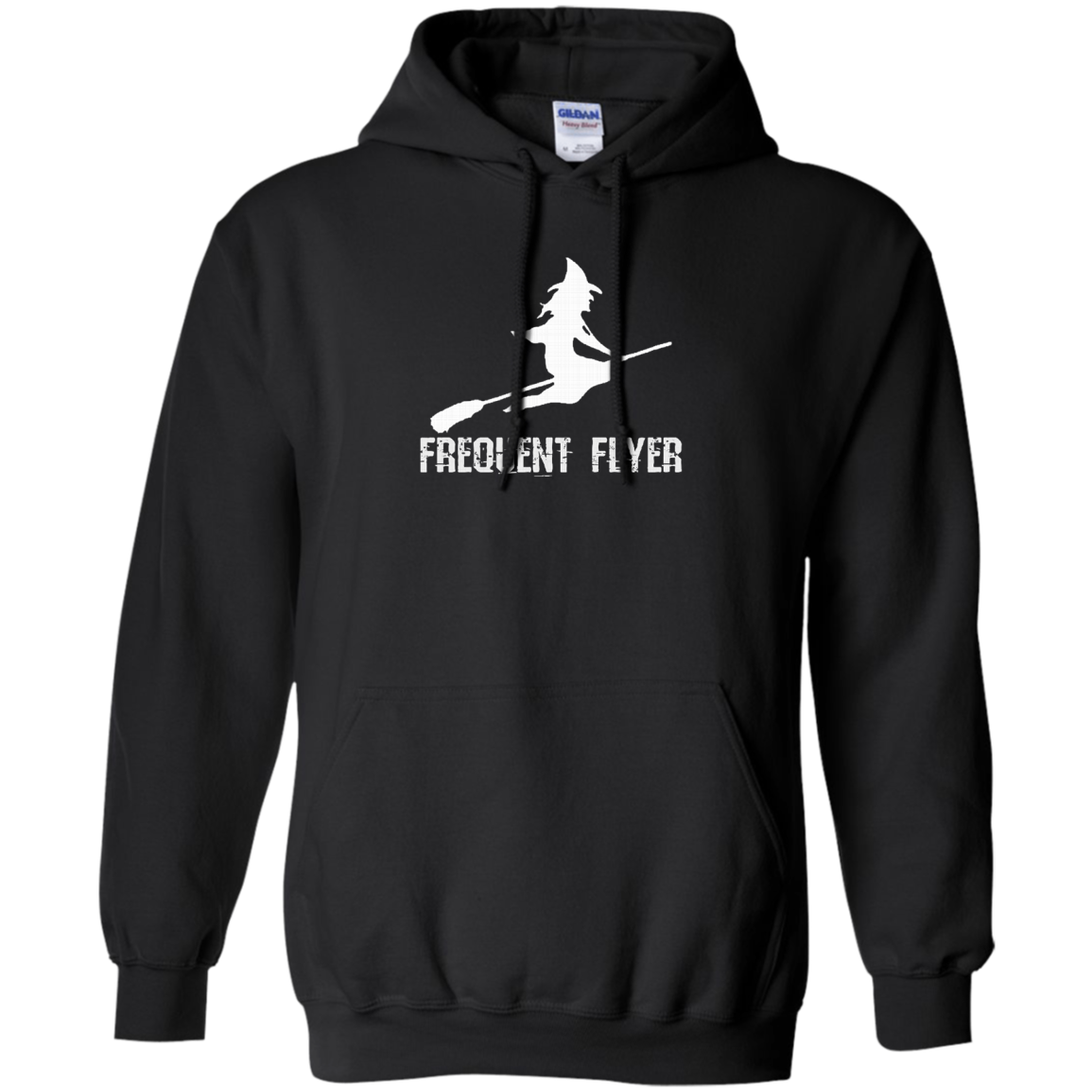 Funny Halloween Witch Long Sleeve Shirt - Frequent Flyer