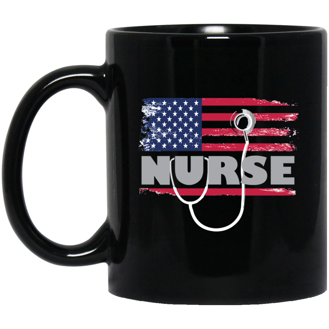 American Flag Nurse 2018 T-Shirt
