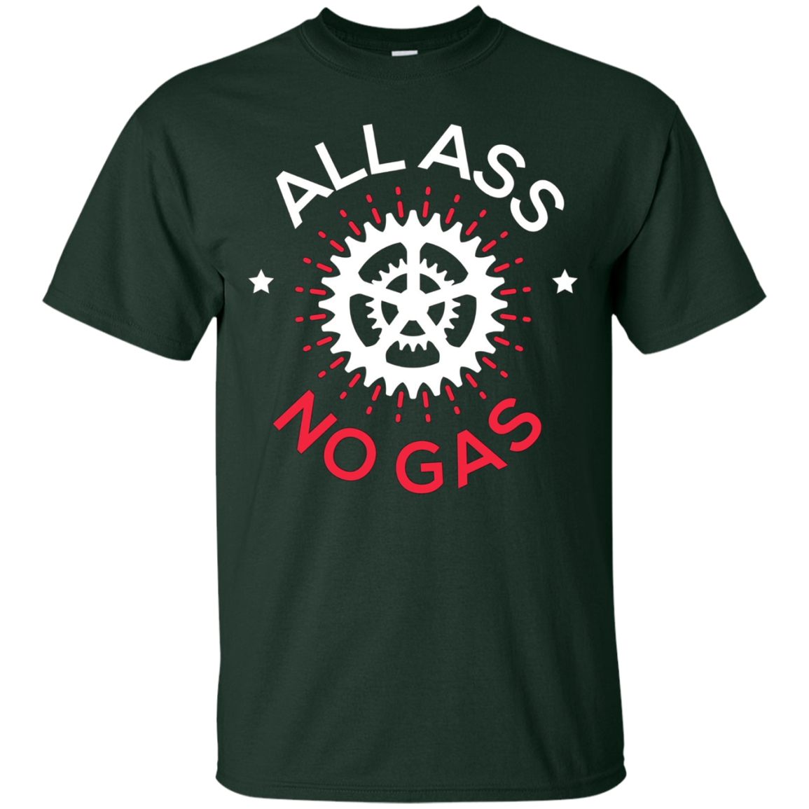 All Ass No Gas Cycling T-Shirt