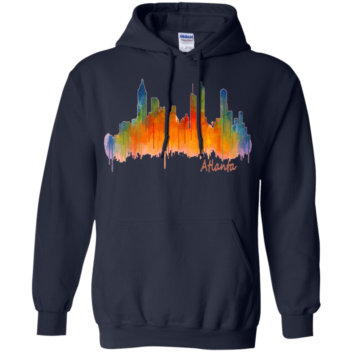Atlanta Georgia Skyline Souvenir T-Shirt