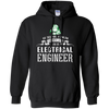 Image of Santa Electrical Engineer Funny Tshirt on Christmas Holiday