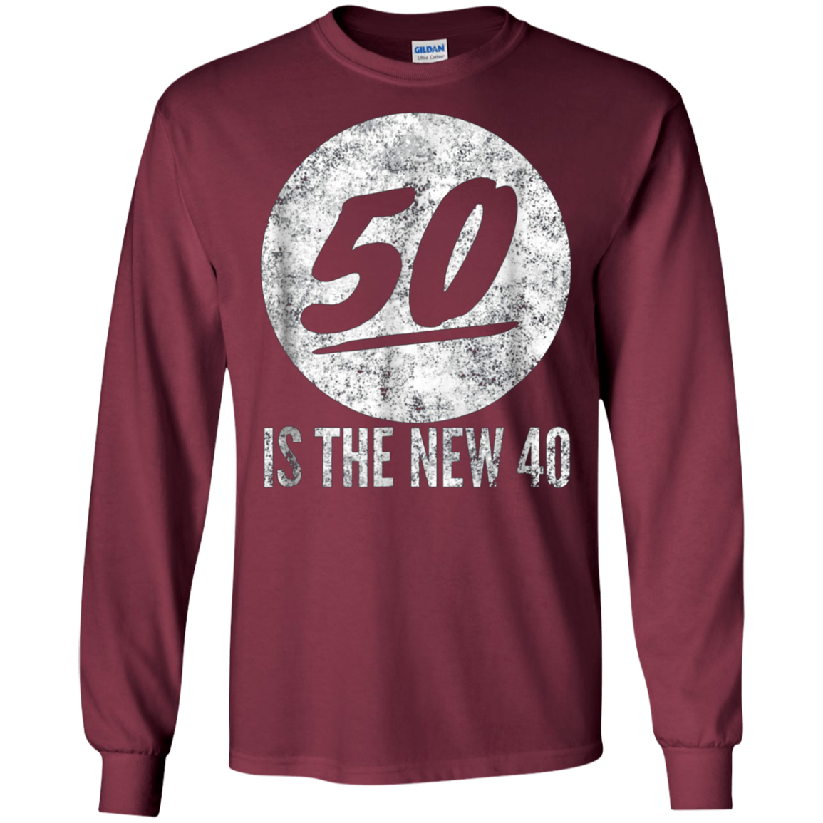50 Is The New 40 T-Shirt | Vintage 50th Birthday Tee Shirt