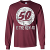 Image of 50 Is The New 40 T-Shirt | Vintage 50th Birthday Tee Shirt