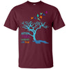 Image of Chemises autisme - Ruban de sensibilisation à l’autisme T-shirts Maman/ Papa / Kid