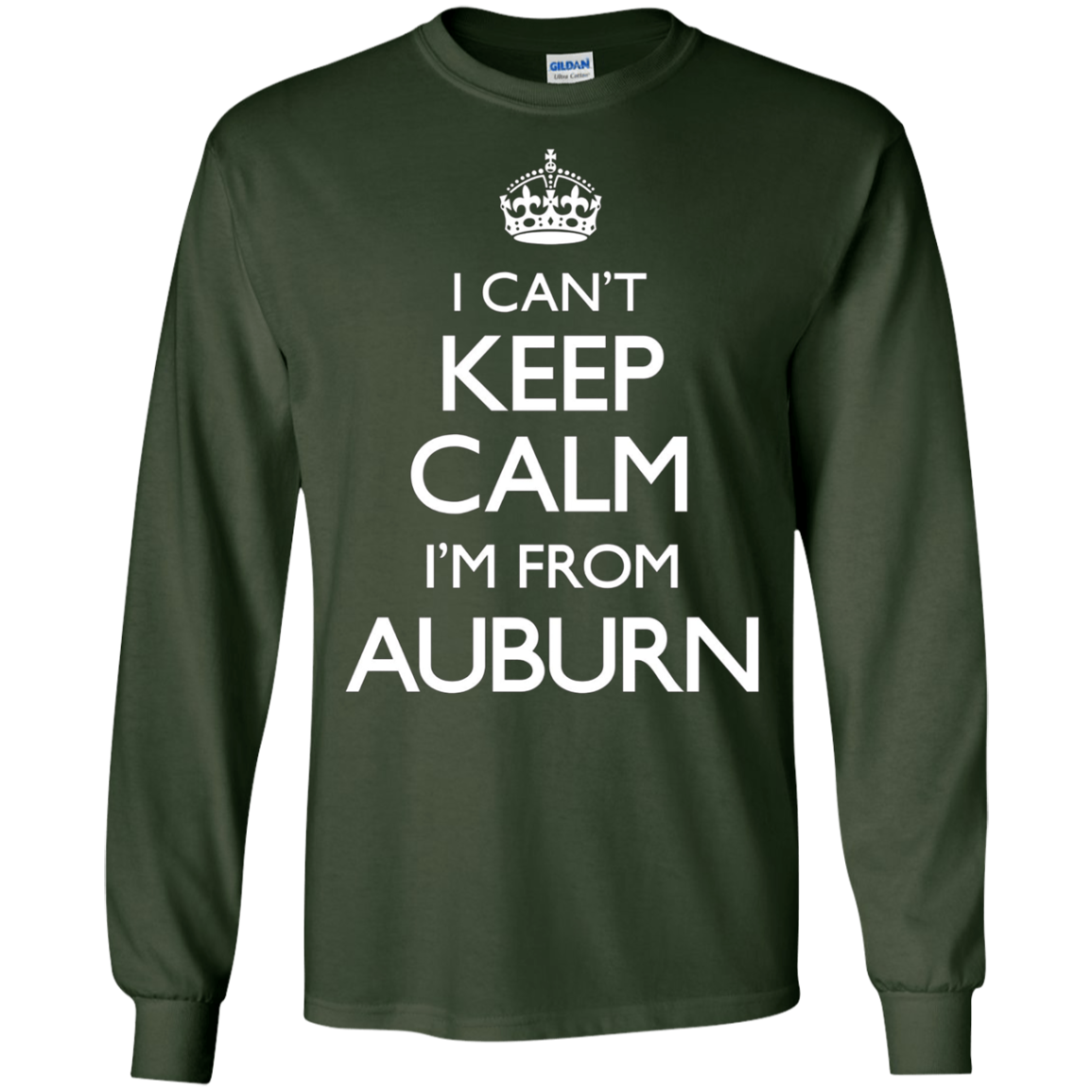 Auburn T-Shirt Funny Keep Calm