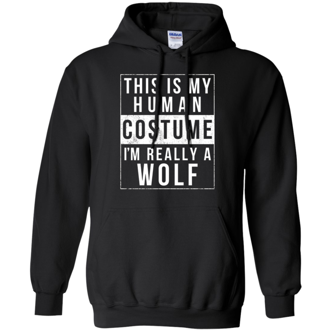 Wolf Halloween Costume Shirt Funny Easy for Kids Men Women