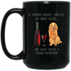 Image of Woman Cannot Survive on Wine Alone needs A Golden Retriever
