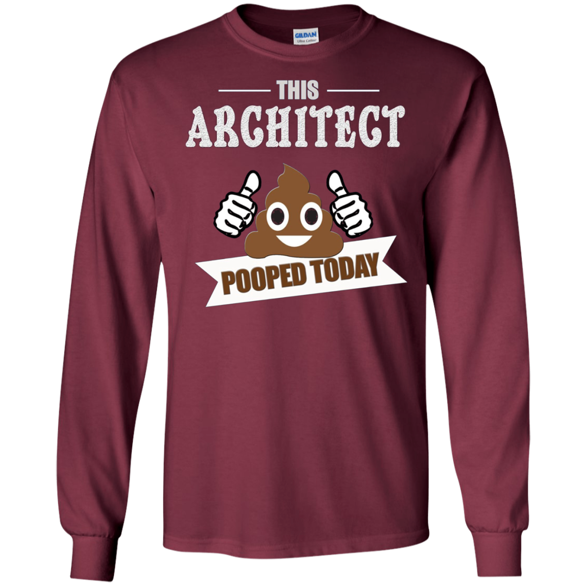 Architect pooped today, Gift designer architecture t shirt
