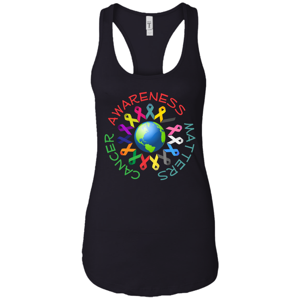 All cancer Ribbons for all cancer aware t - shirt