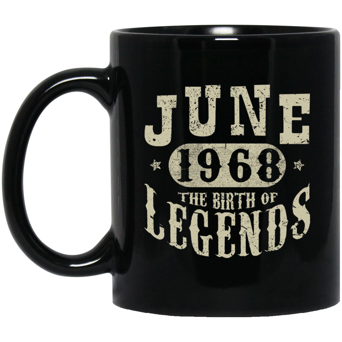 50 Years Old 50th Birthday June 1968 Birth of Legend T-Shirt