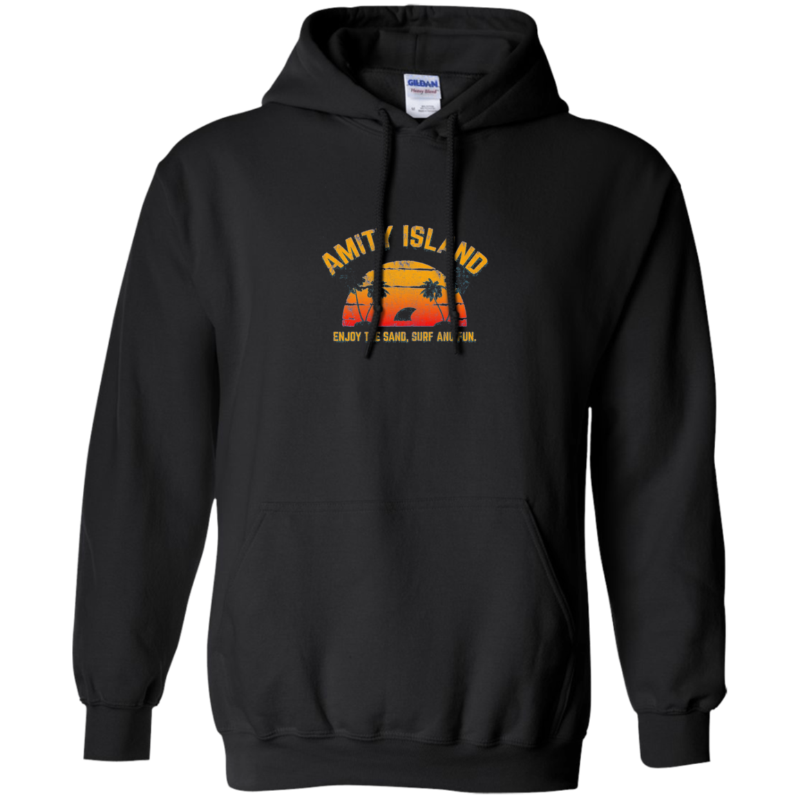 "Enjoy the Sand, Surf and Fun on Amity Island" Vintage Tee