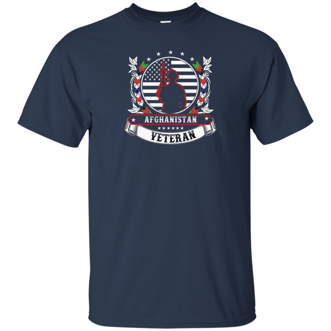 Afghanistan Veteran T-Shirt Military Combat Veteran Shirt