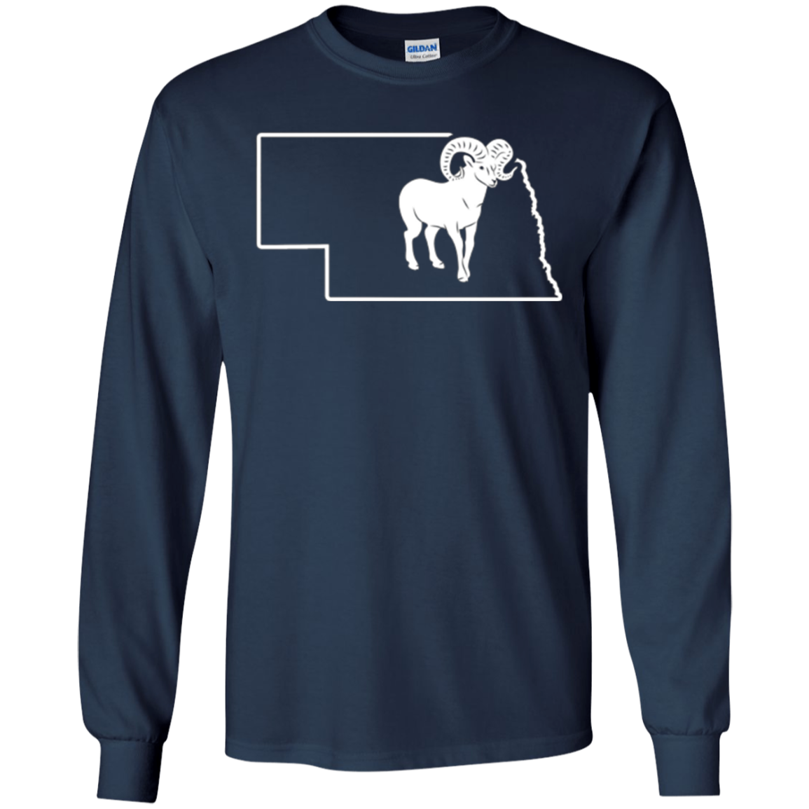 Bighorn Sheep Art Shirt Nebraska Bighorn Sheep Hunting