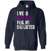 Image of Alzheimer's Awareness T-shirt I Wear Purple For My Daughter