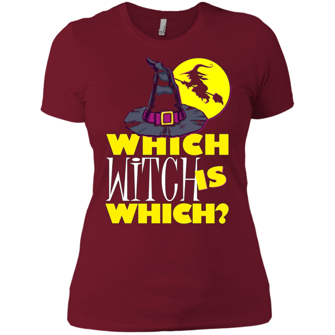 Funny Halloween T-Shirt Which Witch Is Which. Teacher Gift.
