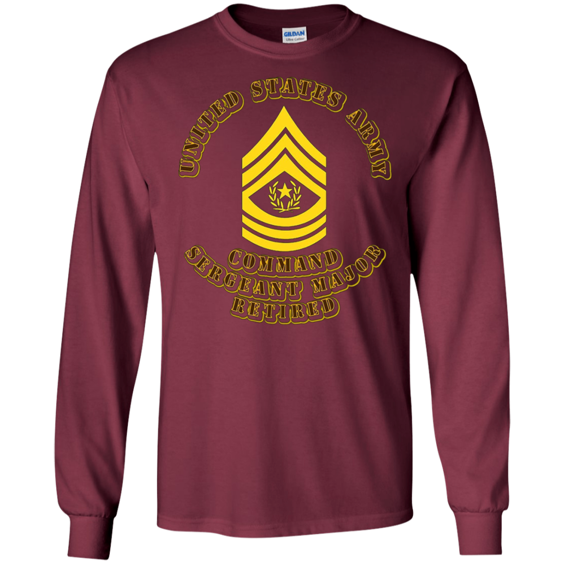 Army - Command Sergeant Major Retired Tshirt