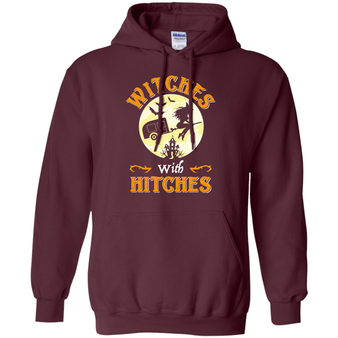 Witches With Hitches Funny Camping Halloween T-Shirt Gift