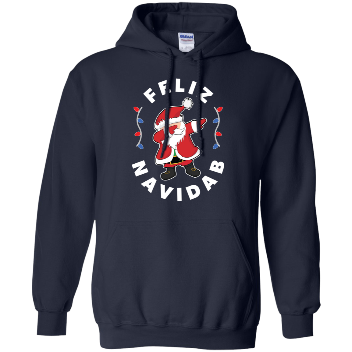 Santa Dabbing Christmas Shirt Feliz Navidab