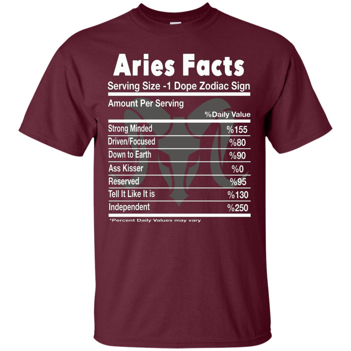 Aries Facts Shirt - Best Funny Shirt for Aries