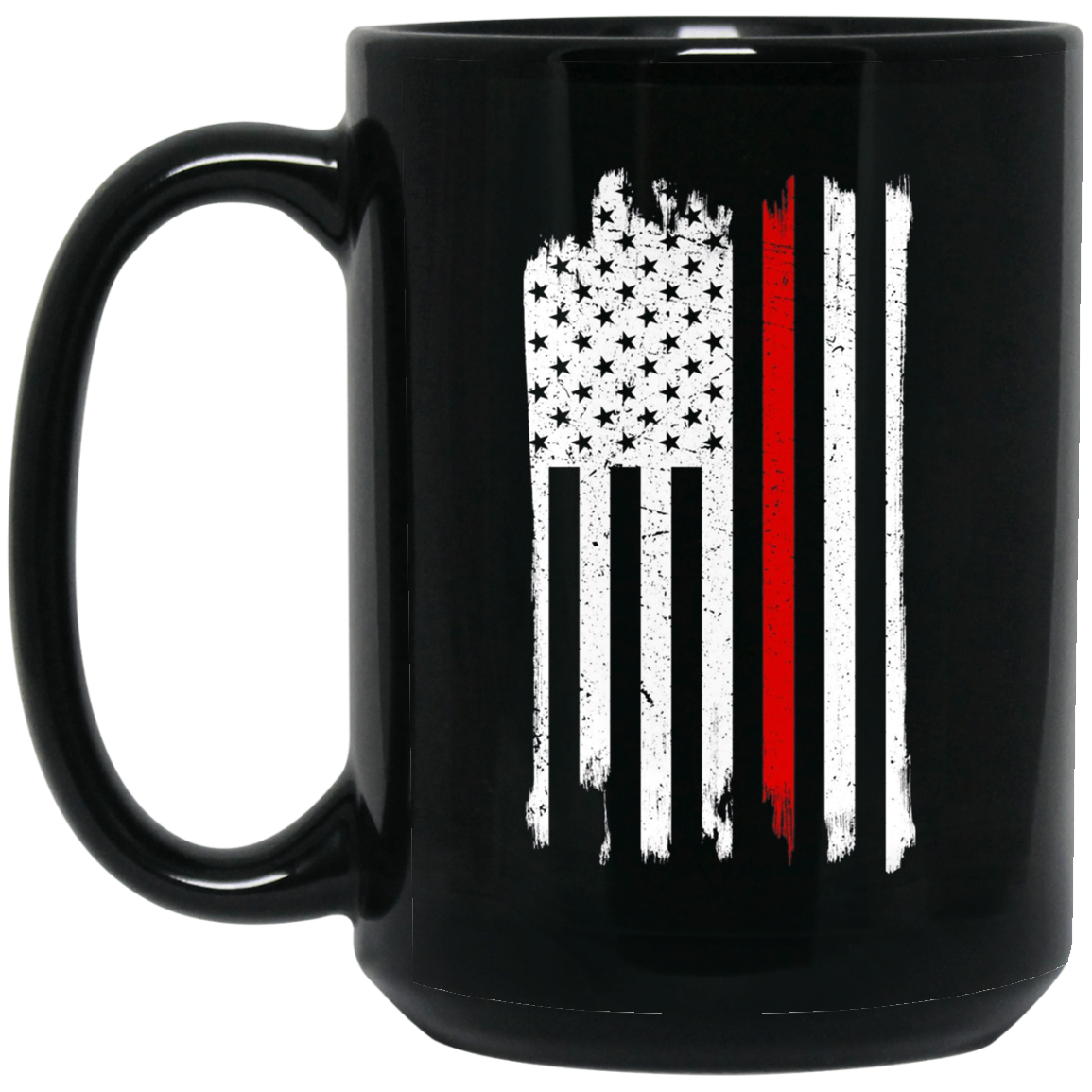 American Flag Red Line USA Patriot July 4th Sleeves Shirt