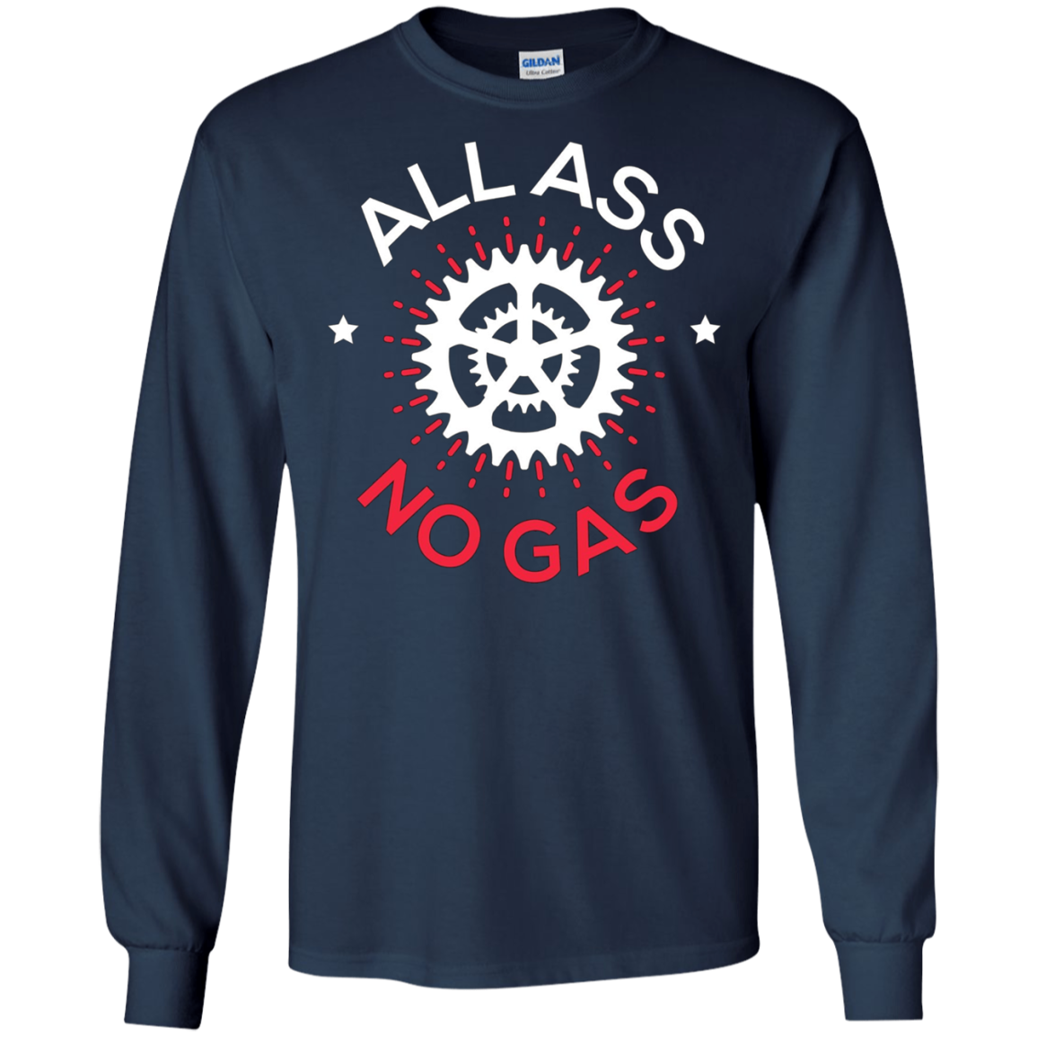 All Ass No Gas Cycling T-Shirt