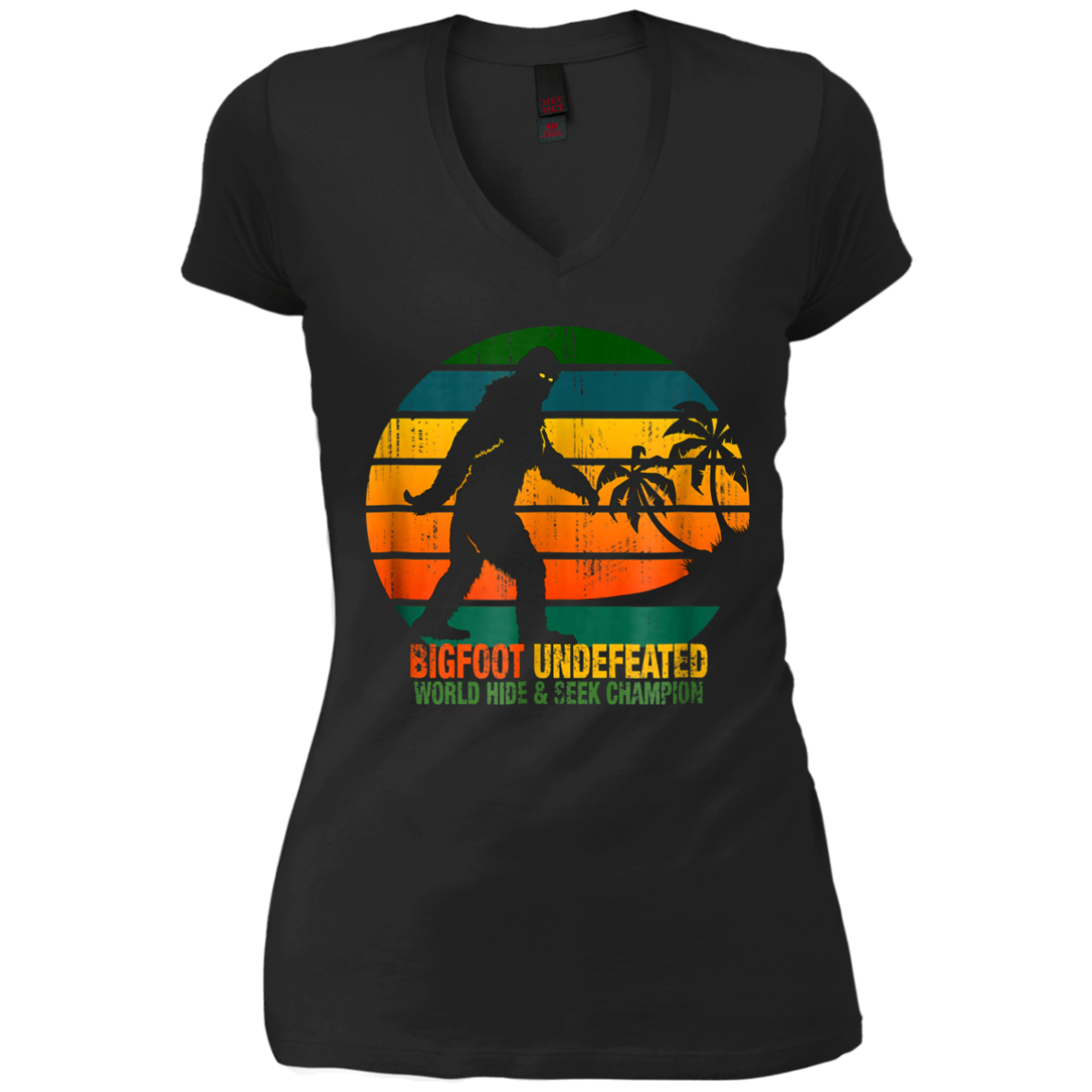 Bigfoot Undefeated World Hide & Seek Champion T Shirt