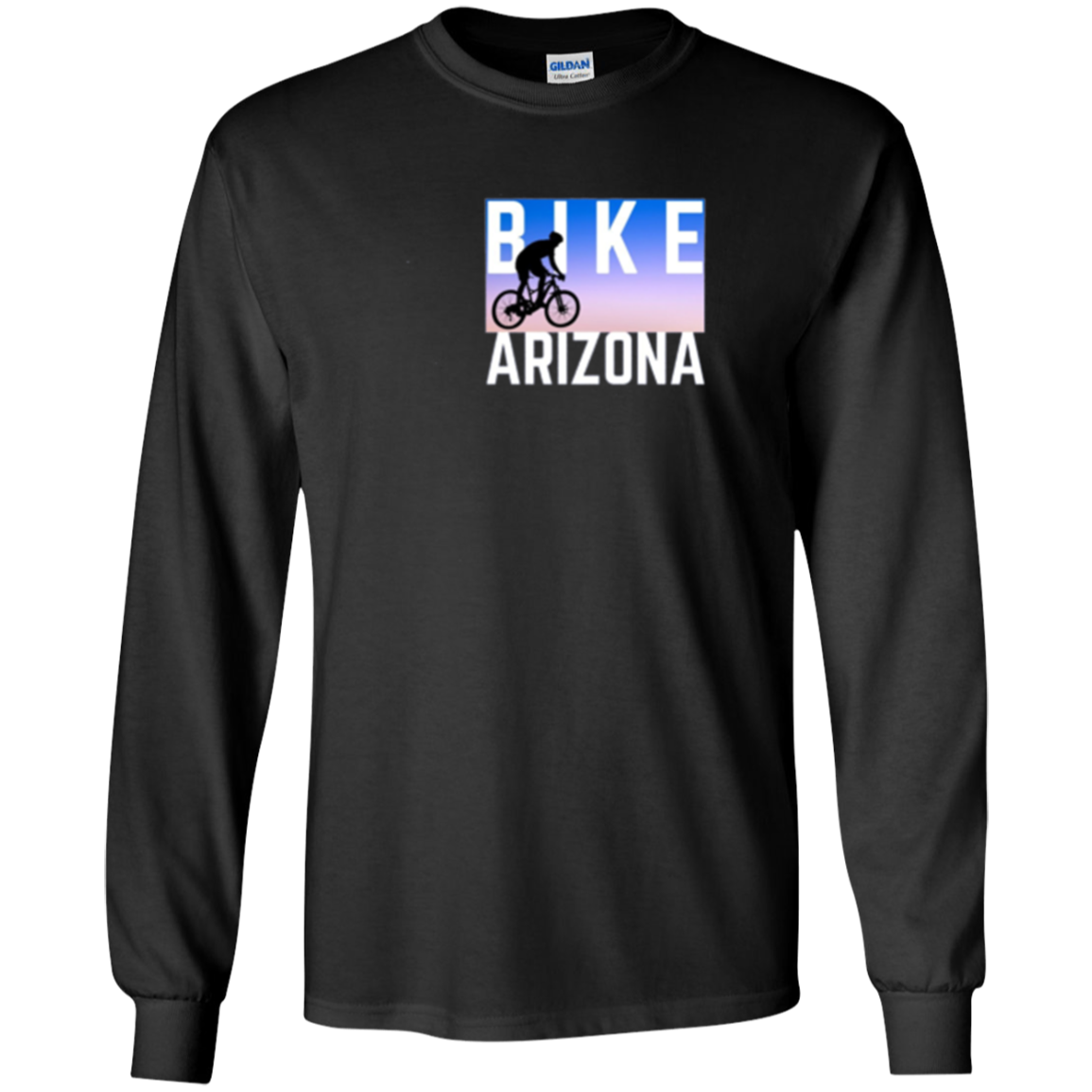 Bike Arizona T-Shirt, Cycling in AZ Bikers Shirt