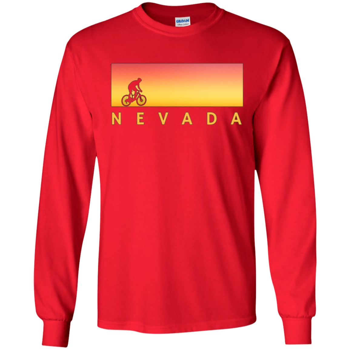 Bike Nevada T-Shirt, NV Biker Tee