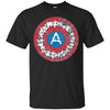 Image of Autism Awareness Shirts Captain Autism Superhero Shield Tee