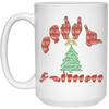 Image of American Sign Language Christmas T shirt great gift idea