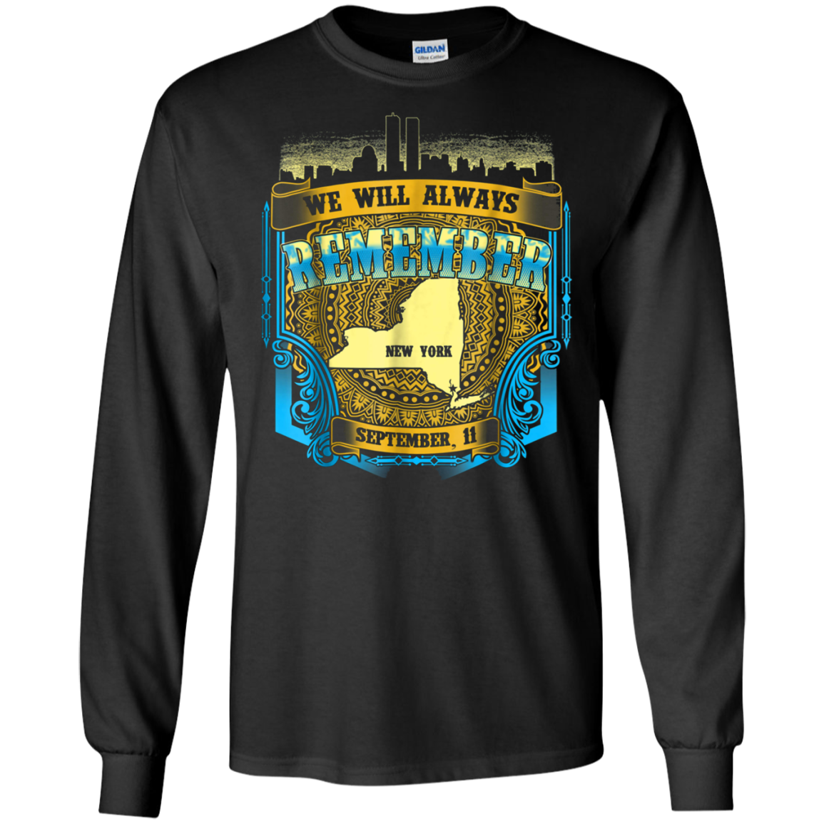 Always Remember Sept 11th Patriot Day T-shirt