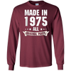 Image of Age Shirt Made in 1975 43rd Years Old 43 Birthday Gift