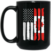 Image of American Canada Patriotic Flag T-shirt