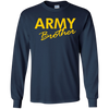 Image of Army Brother Shirt Proud Soldier Family Tee