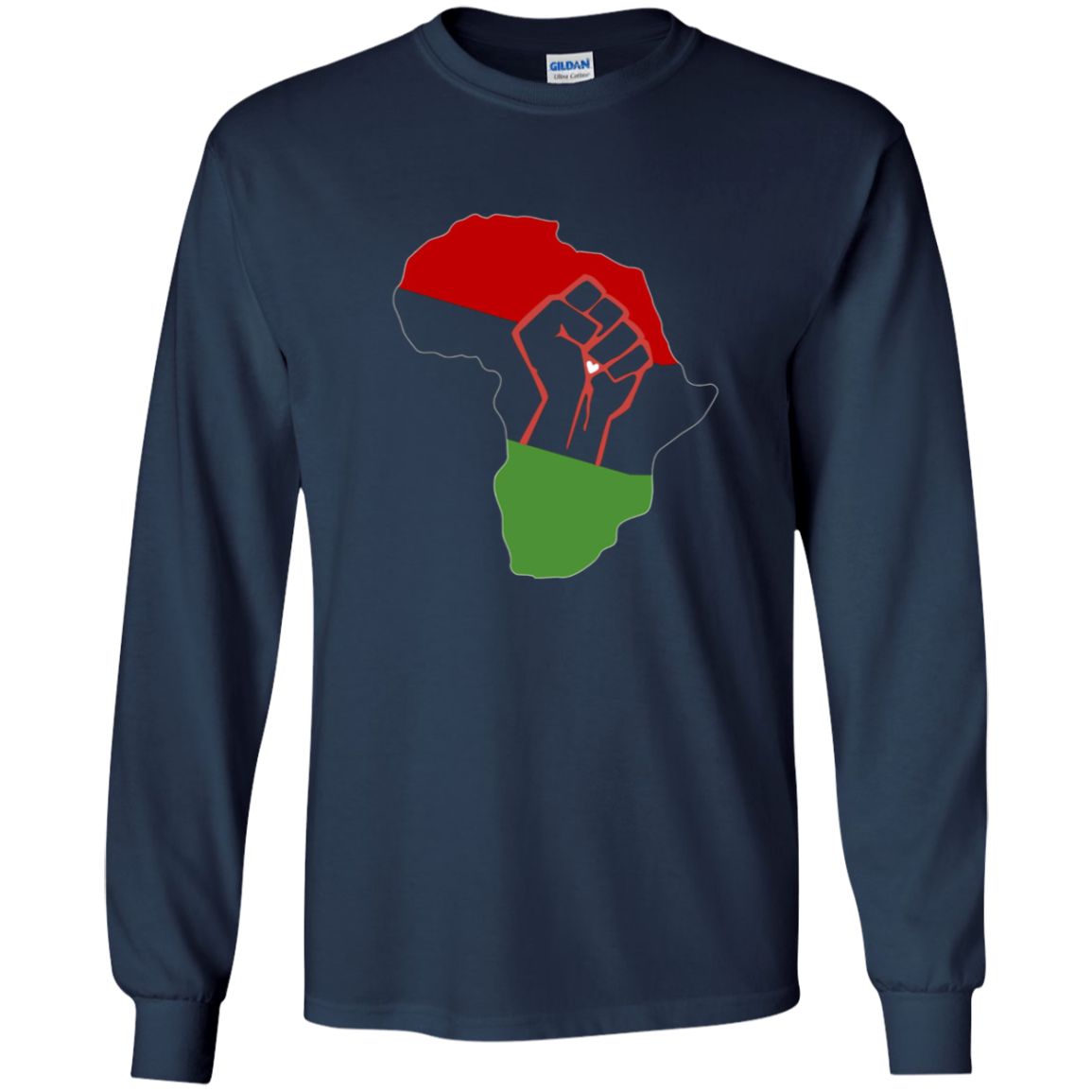 Africa T-Shirt Pan-African American Decent Africa Continent