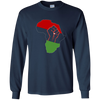Image of Africa T-Shirt Pan-African American Decent Africa Continent