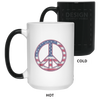Image of American Peace Sign Funny Happy 4th Fourth Of July T-Shirt