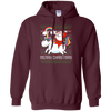 Image of Santa Riding Unicorn Merry Xmas Gift Tshirt